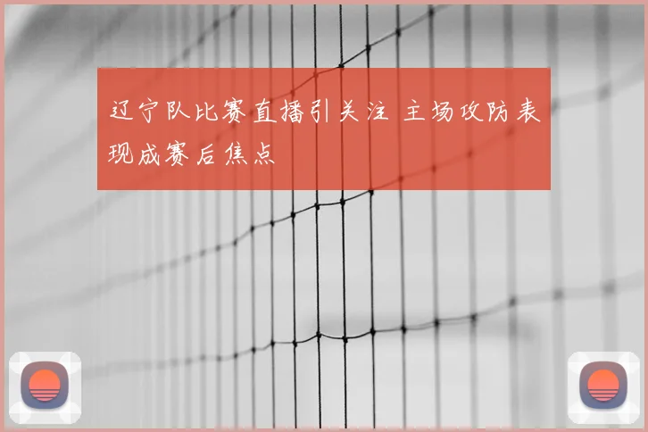 辽宁队比赛直播引关注 主场攻防表现成赛后焦点